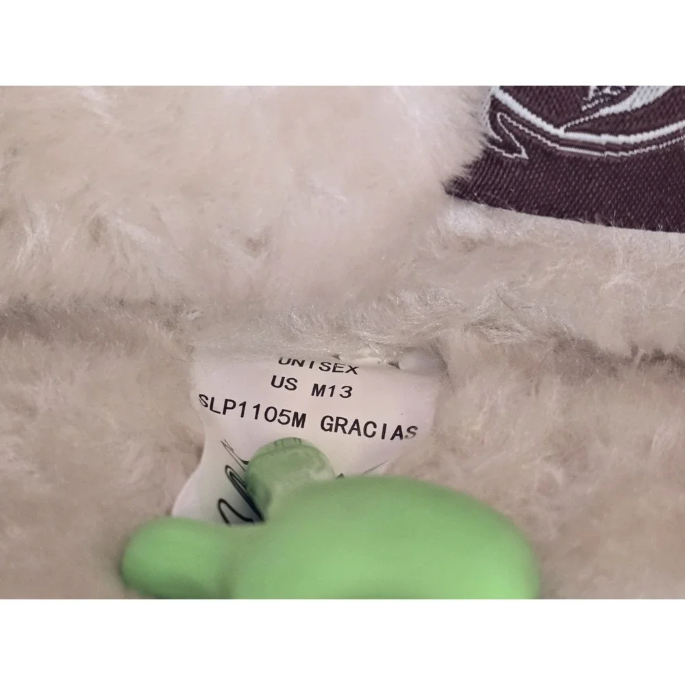 Flojos Unisex Gracias‎ Slipper Slip-Ons Shoes Ivory/Gum Size M13/W14 SLP1105 NEW - Picture 12 of 13